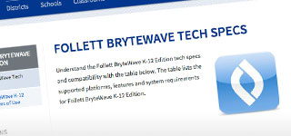 BryteWave K-12 Tech Specs