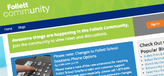 Working Together: Follett Community and Blog